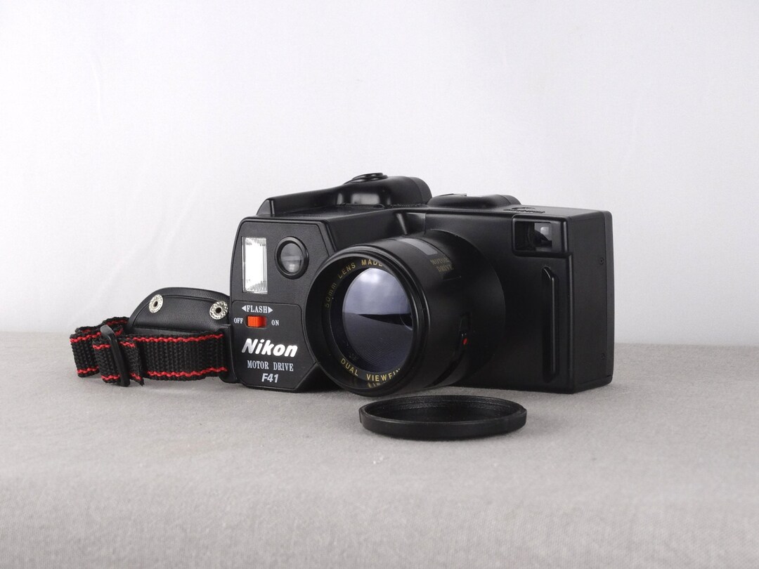 Nikon Motor Drive F41 Film Camera Photo Camera Old Camera Etsy
