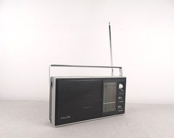 1974, radio Philips 90RL 303 pour pièces détachées, radio à transistors vintage, radio rétro, tuner radio, radio portable, lecteur radio, récepteur radio