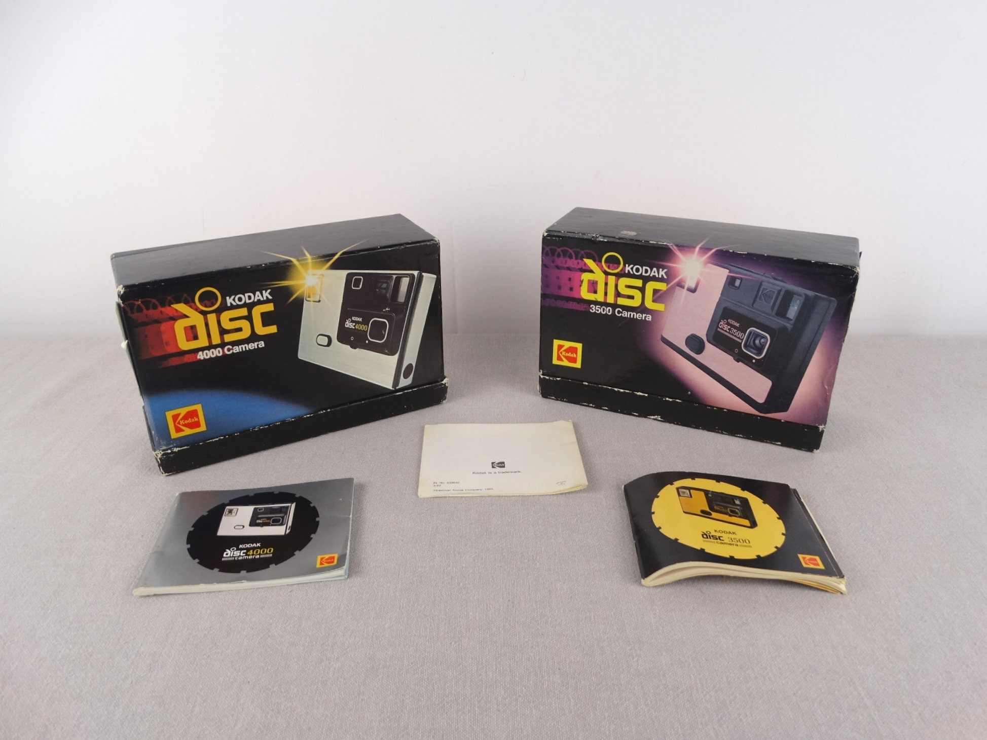 Kodak Disc 4000, Kodak Disc 3500, Disc Film Cameras, Photo Camera