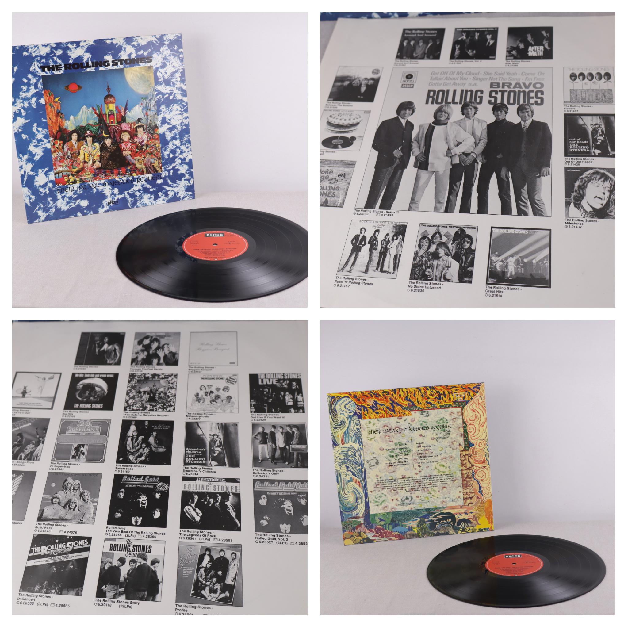 1980年代、ヴィンテージ ザ・ローリング・ストーンズ レコード、ザ