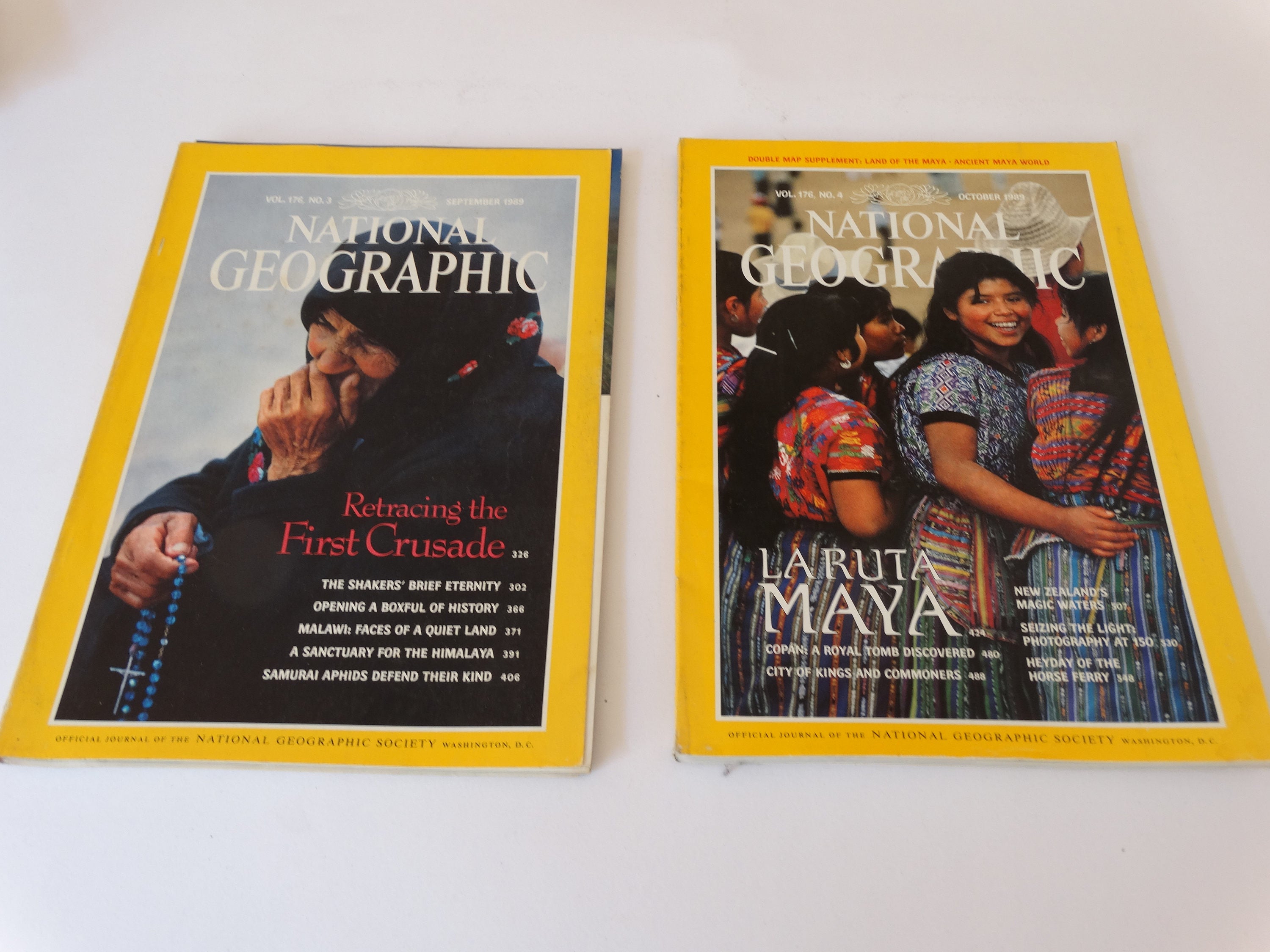 1989, National Geographic Magazine, Nat Geo 1989, Nat Geo Magazine
