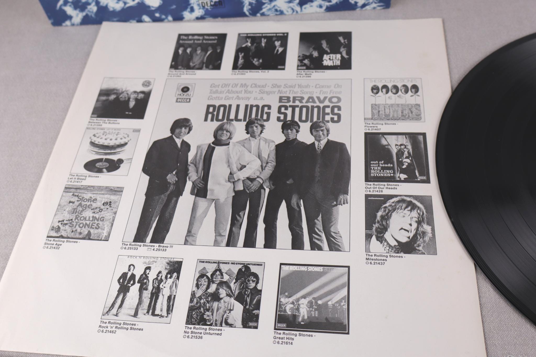 1980年代、ヴィンテージ ザ・ローリング・ストーンズ レコード、ザ