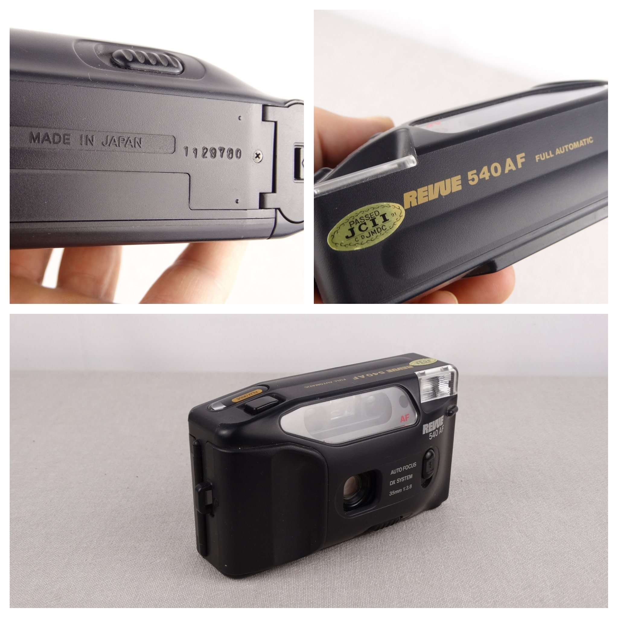 Vintage Revue Cameras Revue Pocket FM Revue 540 AF Photo Etsy