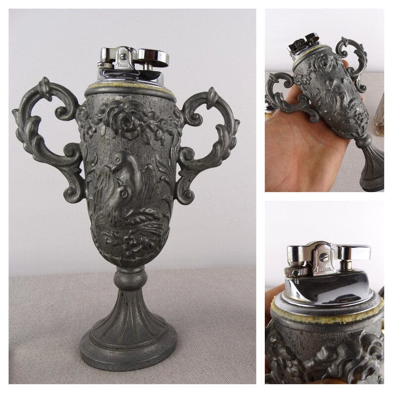 Penguin Lighters Table Lighter Parts Vintage Table Lighters Etsy