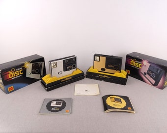 Kodak Disc 4000, Kodak Disc 3500, Disc Film Cameras, Photo Camera, Vintage Disc Camera, Flash Camera, Kodak Disc, Photographer Gift, Cameras