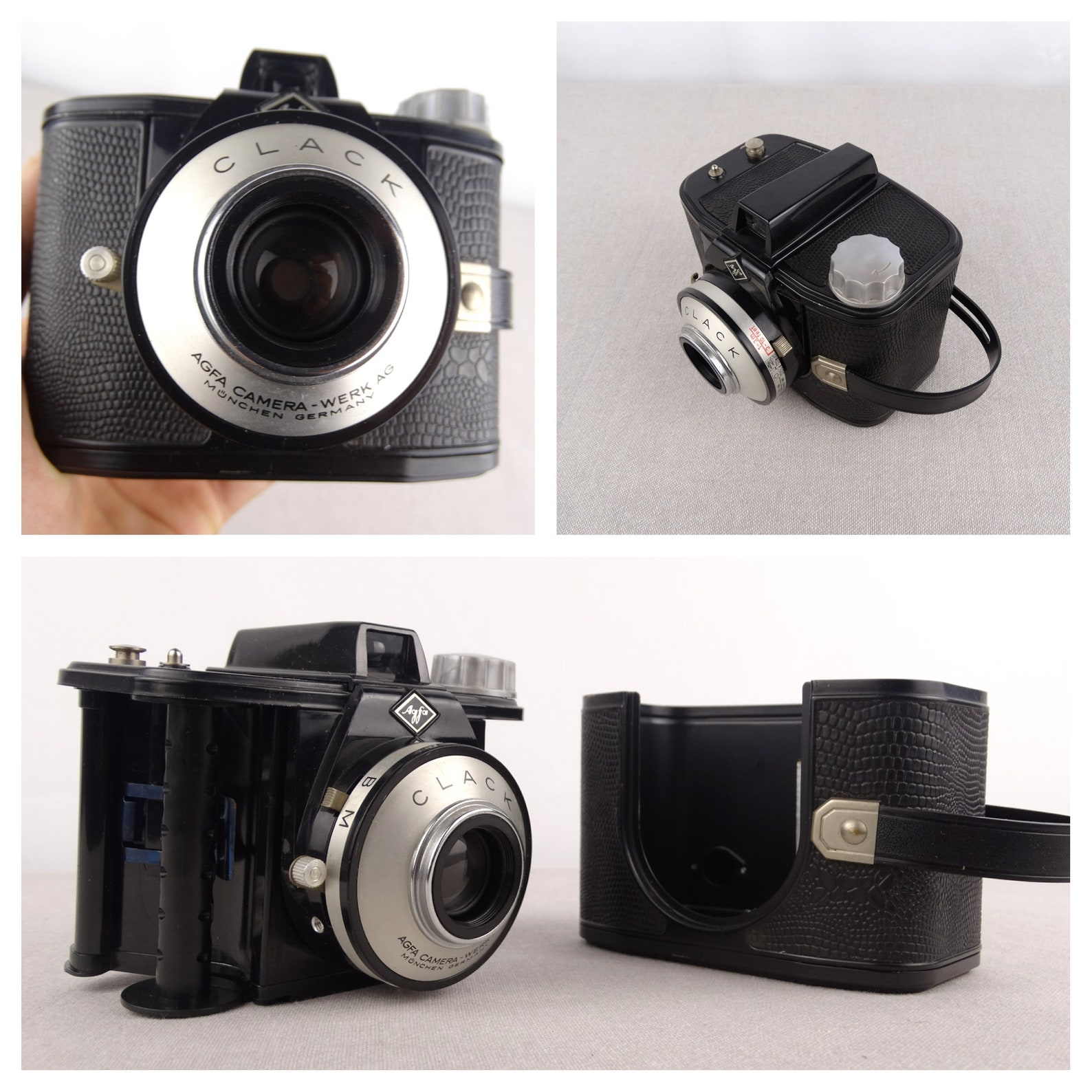 Agfa Clack Photo Camera Agfa Clibo Flash 120 Film Camera