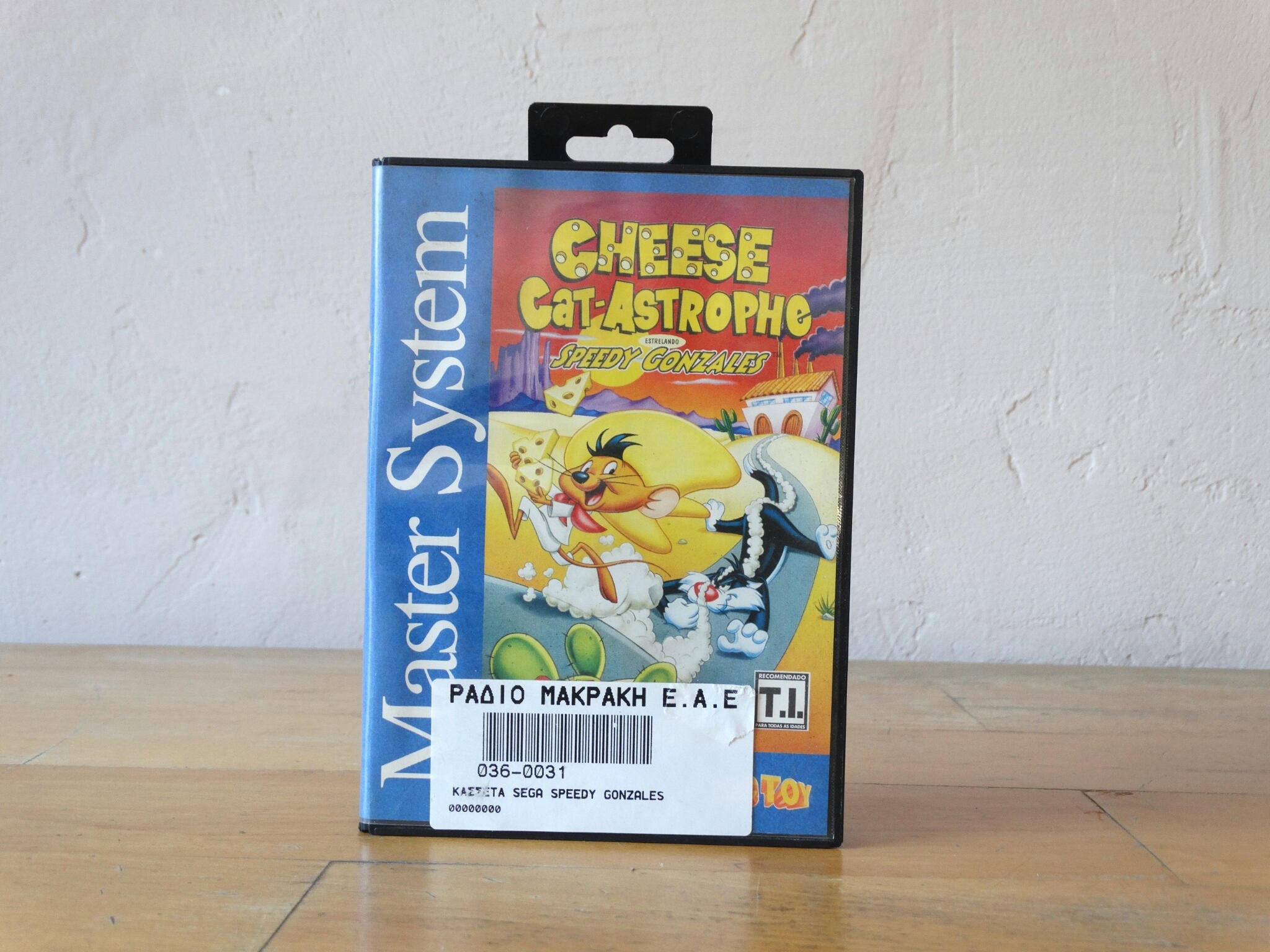 Speedy Gonzales, Sega Game Catridge, Sega Master System, Console de jeu Catridge, Cadeau pour les amoureux de Sega, Jeu vidéo, Ancienne console Sega,