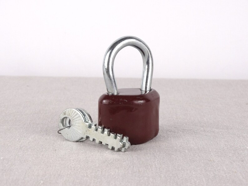 Tokoz Padlock Czech Padlock Working Padlock Old Padlock | Etsy