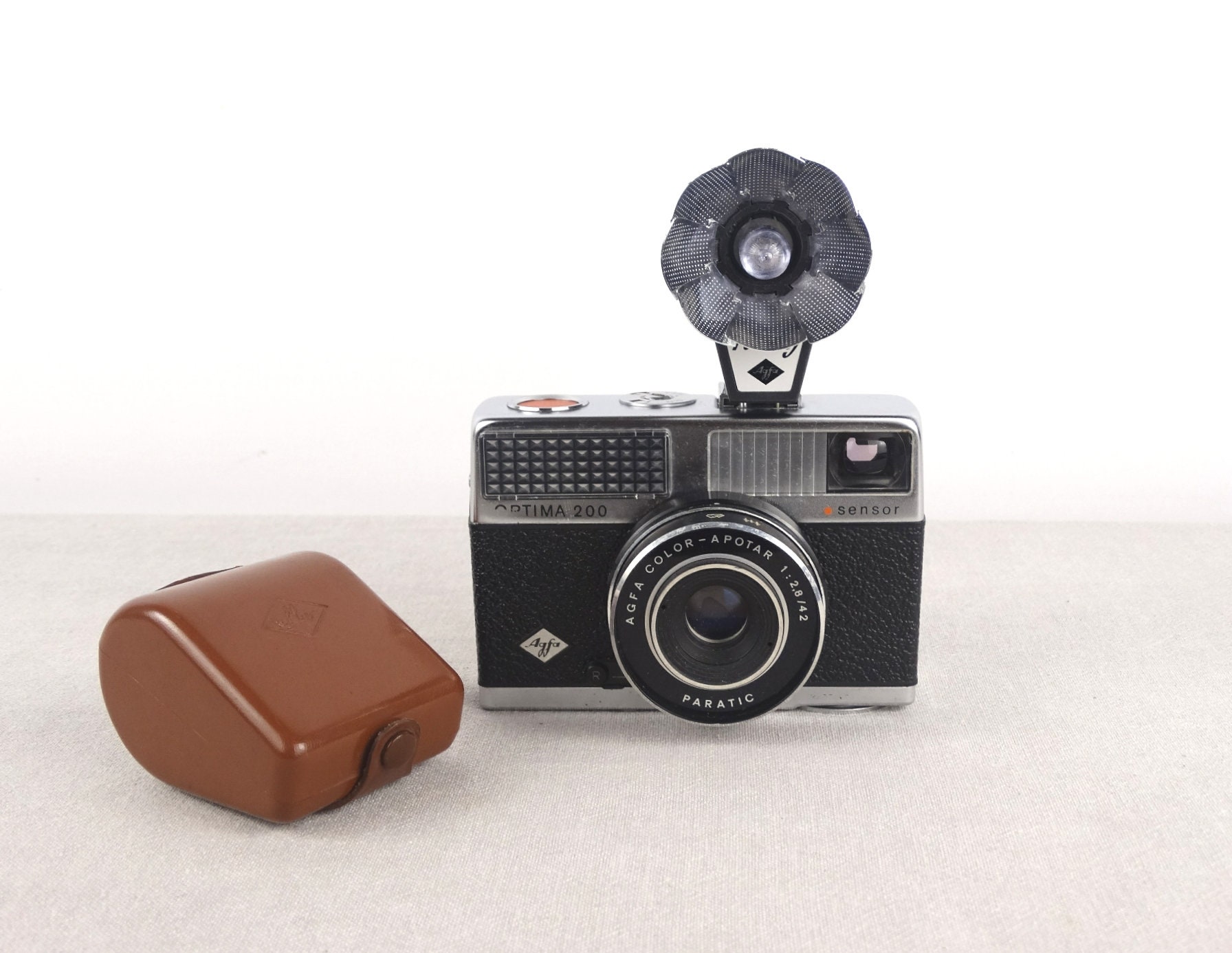 Agfa Optima 200 Sensor, Agfa Tully Flash, Vintage Agfa Camera