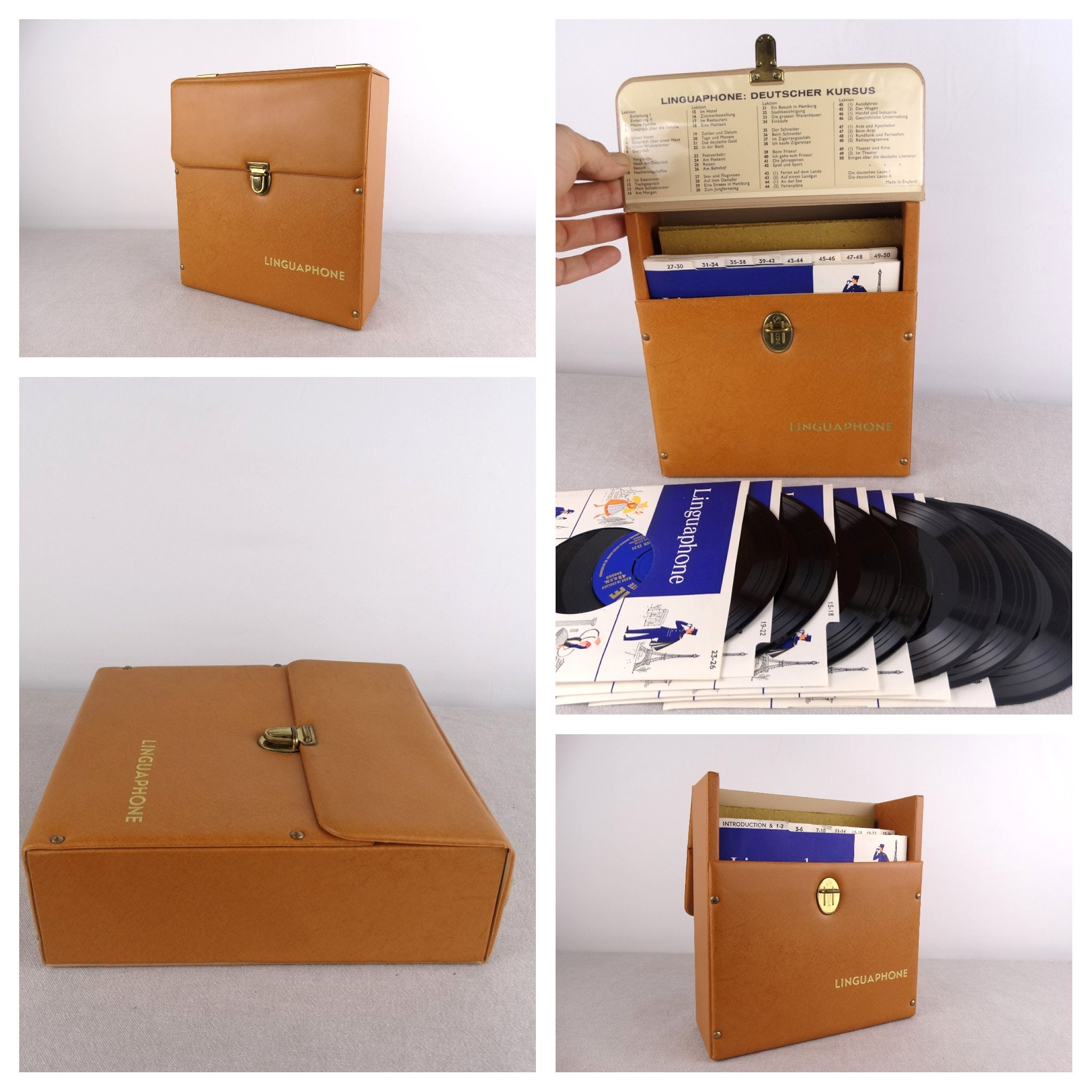 Linguaphone Records, Linguaphone Deutsch, Gift for Teacher