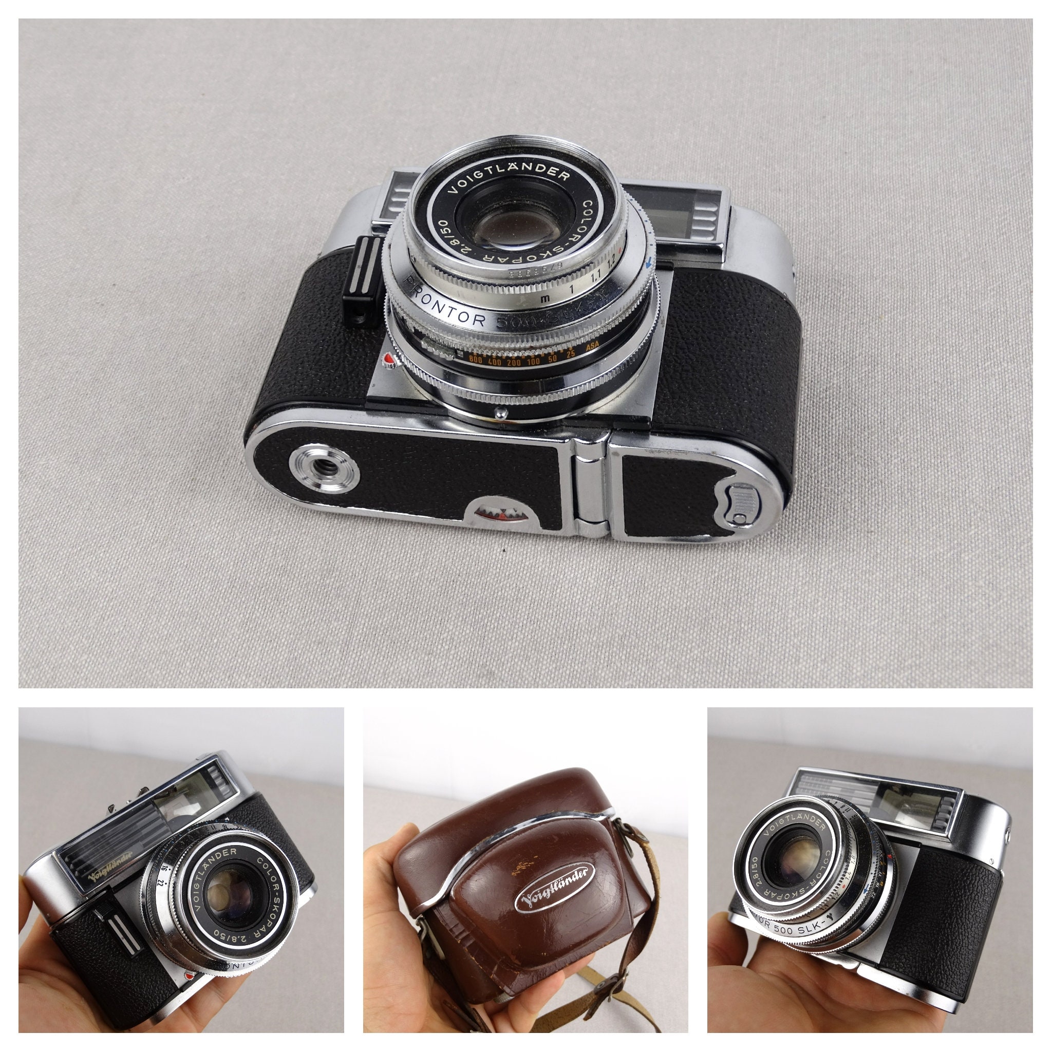 Voigtlander Vitomatic Ib Camera, Retro Photo Camera, Vintage Film