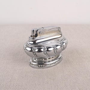 Omsco Lite Table Lighter, Vintage Table Lighter, Petrol Lighter, Cigar Lighter, Japan Lighter, Old Lighter, Art Deco Lighter, Desk Lighter