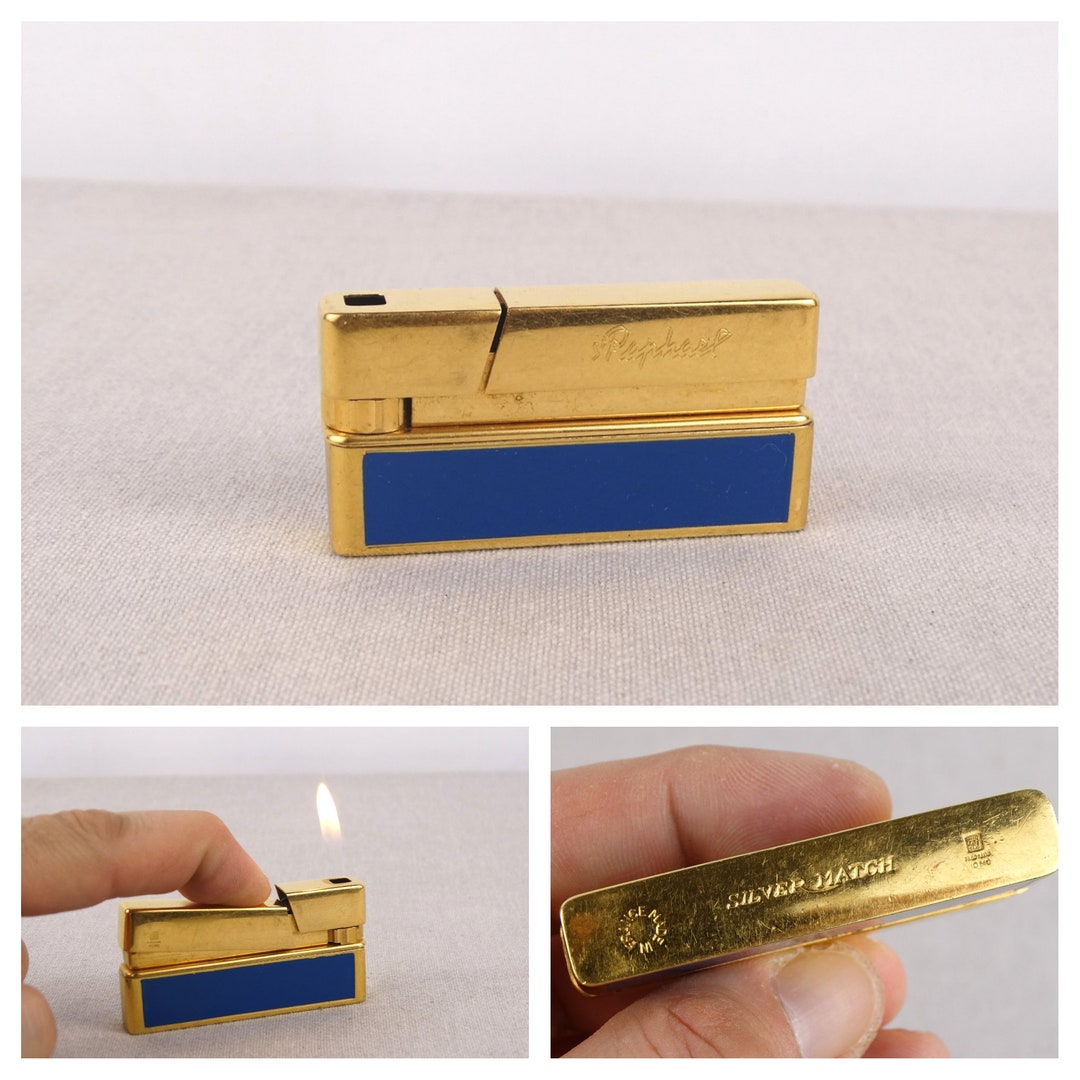 Silver Match Lighter, Gold Lighter, Vintage Gas Lighter, Butane Lighter,  Gold Lighter, Pocket Lighter, Smoking Lighter, Gift for Raphael - Etsy