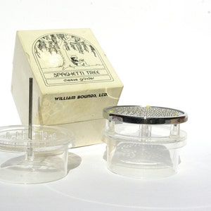 Retro Cheese Grater, Cheese Grinder, Spaghetti Tree, Kitchen Decor, Cheese Box, Kitchen Gadget, Cheese Storage Box, Cheese Mill