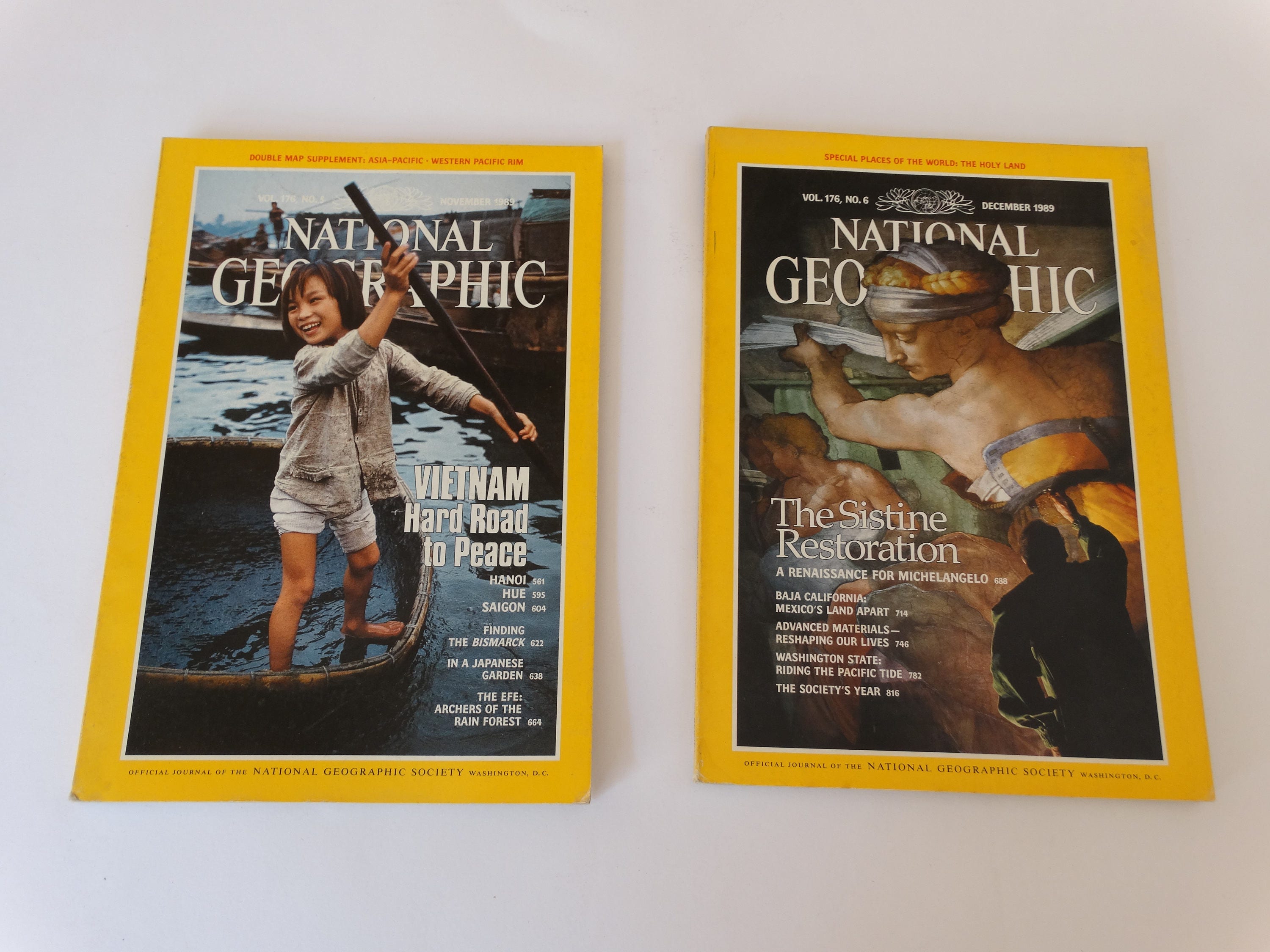 1989, National Geographic Magazine, Nat Geo 1989, Nat Geo Magazine