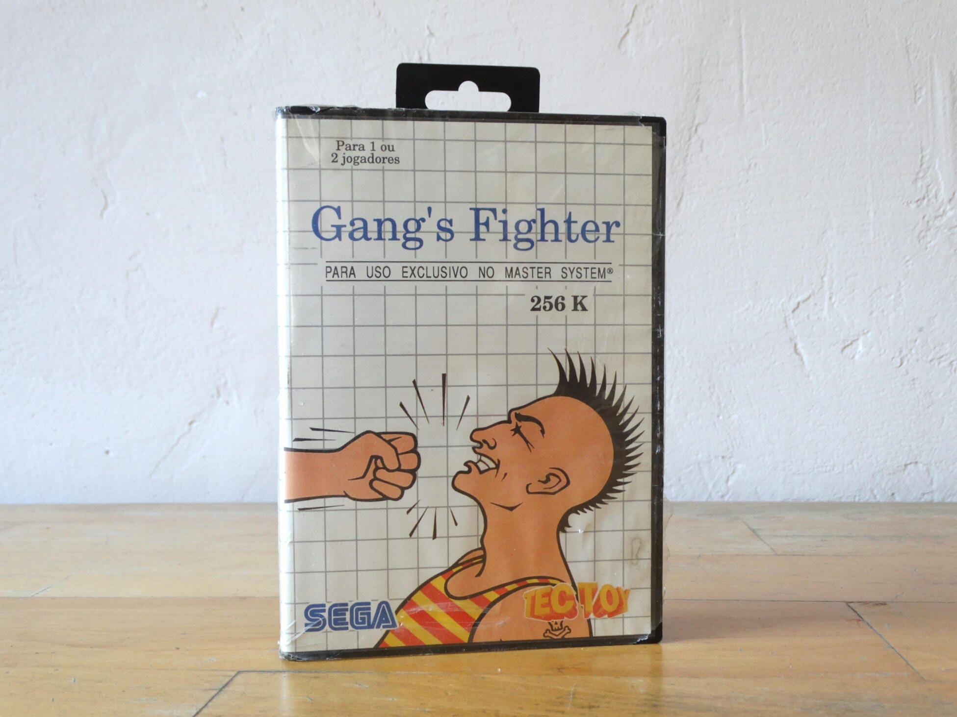 Gang's Fighter, Sega Game, Sega Master System, Video Game Catridge, Sega Catridge, Video Gamer Gift, Video Game, Sega Console, Console Game,