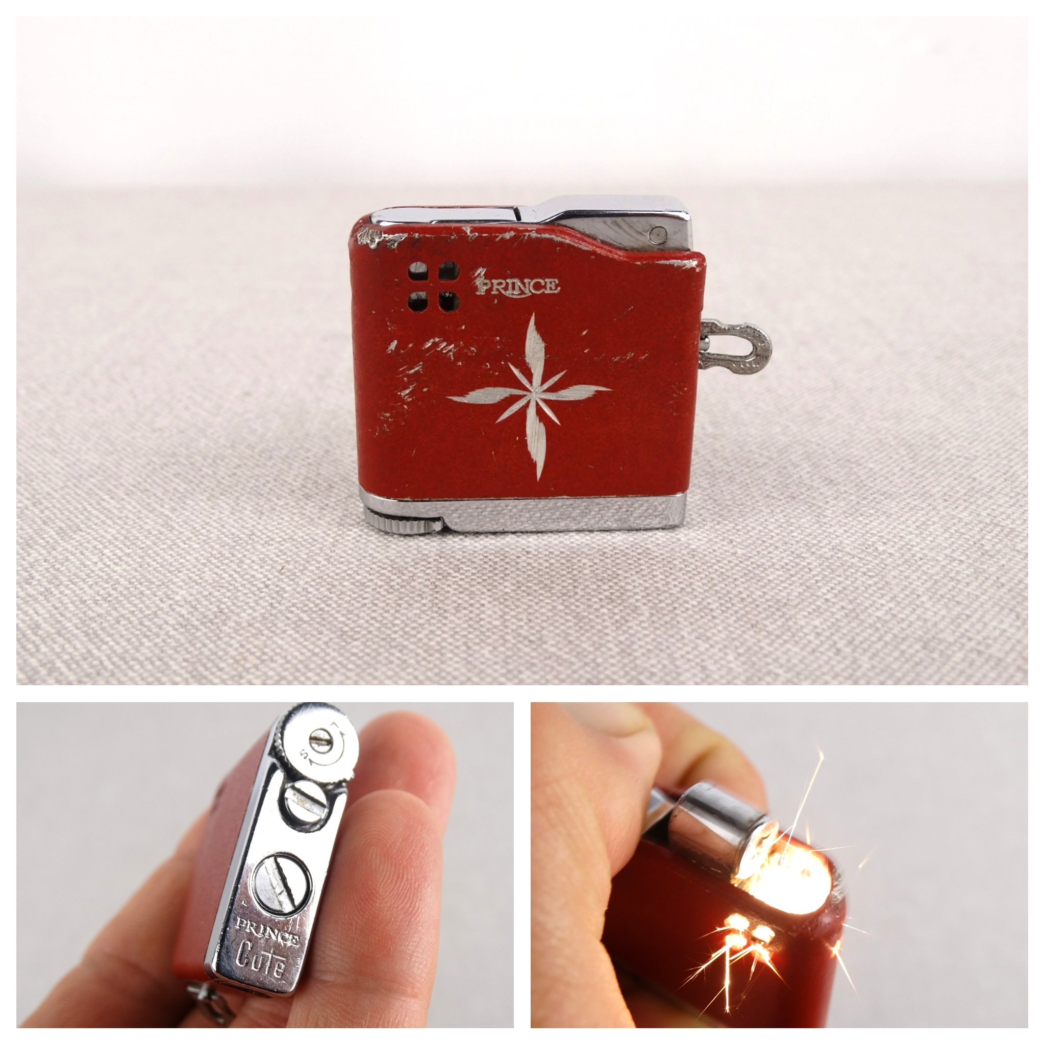 Prince Cute Lighter for Parts, Vintage Prince Lighter, Prince Gas Lighter,  Butane Lighter, Vintage Lighter, Pocket Lighter, Smoking Lighter