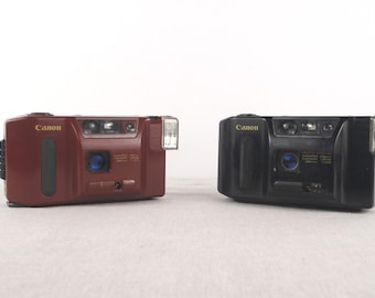 1985, Canon AF35J Cameras for Parts, Vintage Canon Sprint Camera, Autoboy Lite Camera, Auto Focus Camera, Canon Quartz Date Camera Parts