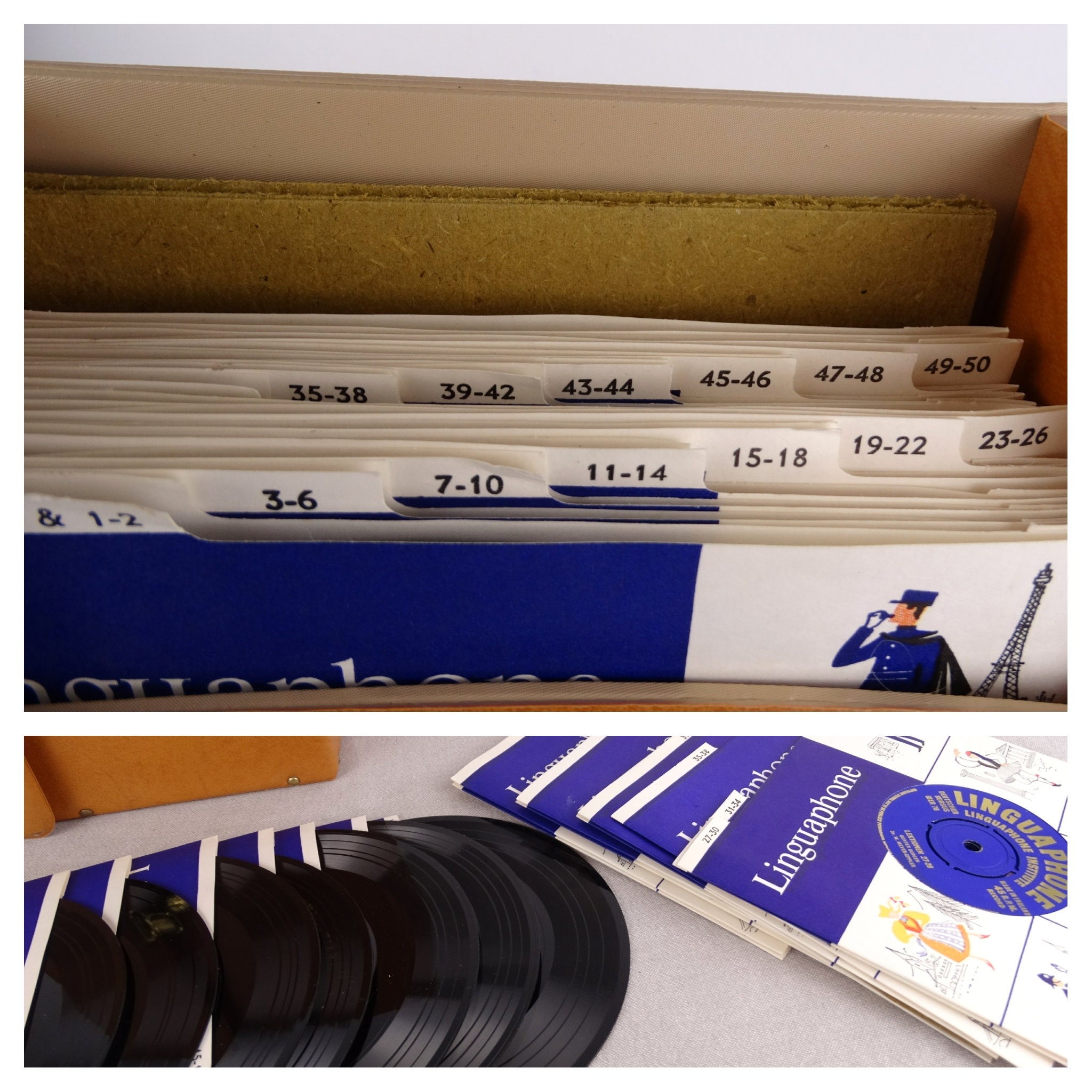 Linguaphone Records, Linguaphone Deutsch, Gift for Teacher