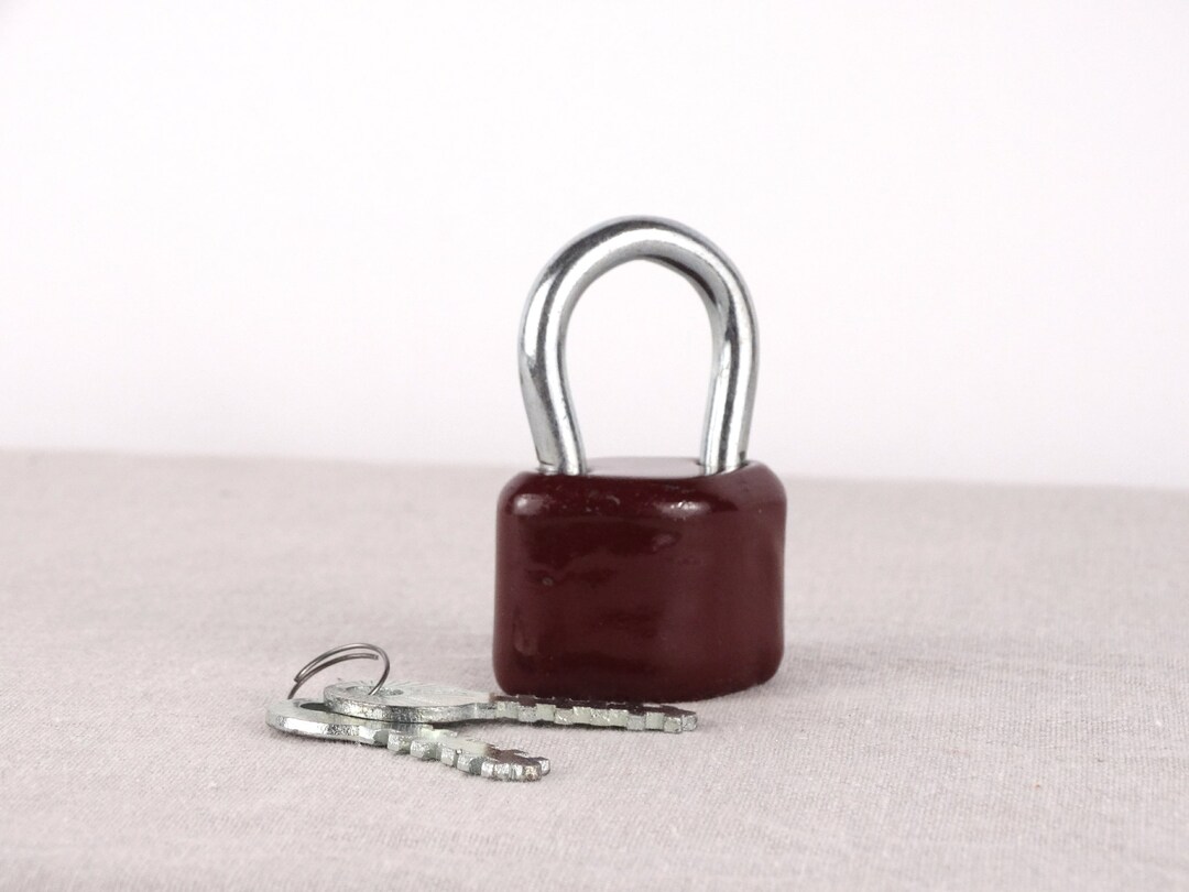 Tokoz Padlock, Czech Padlock, Working Padlock, Old Padlock, Metal ...