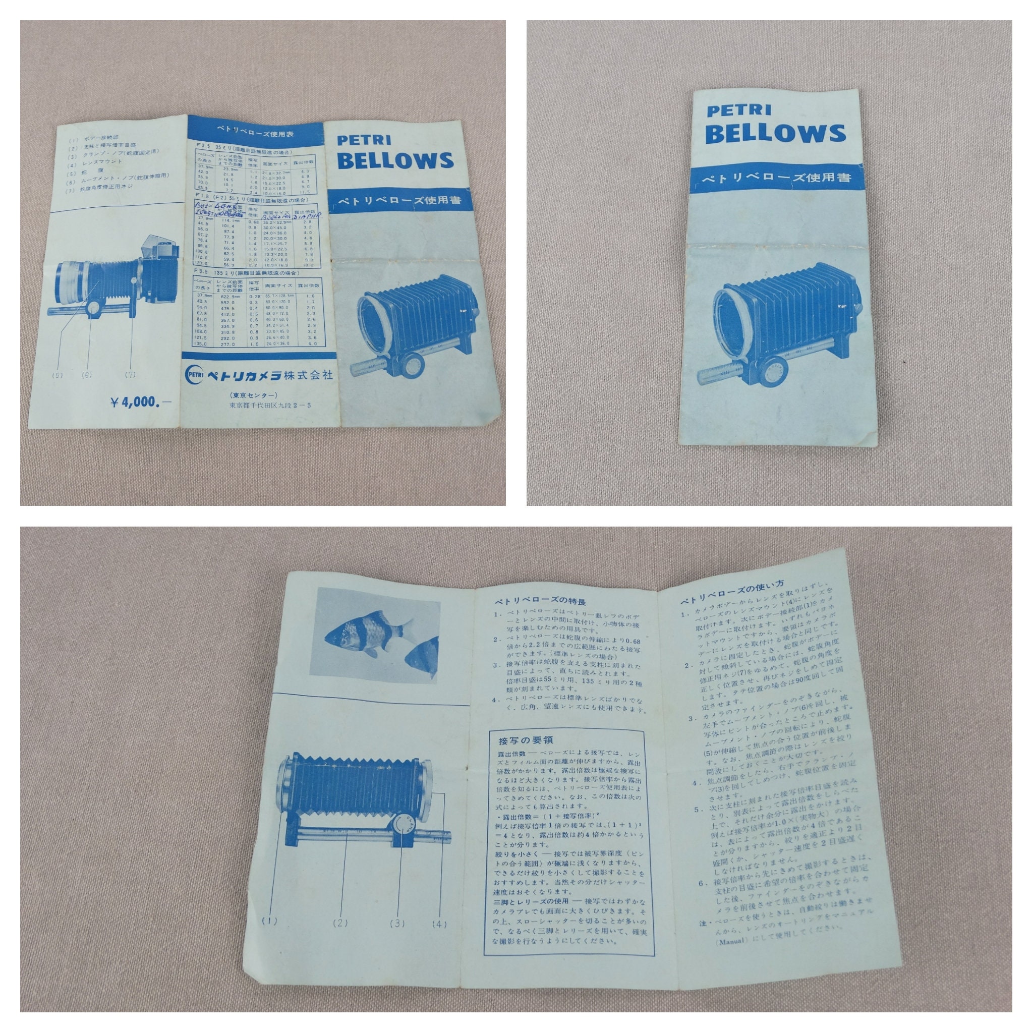 Camera Extension Bellow Macro Lens Bellow Photographer Gift Petri