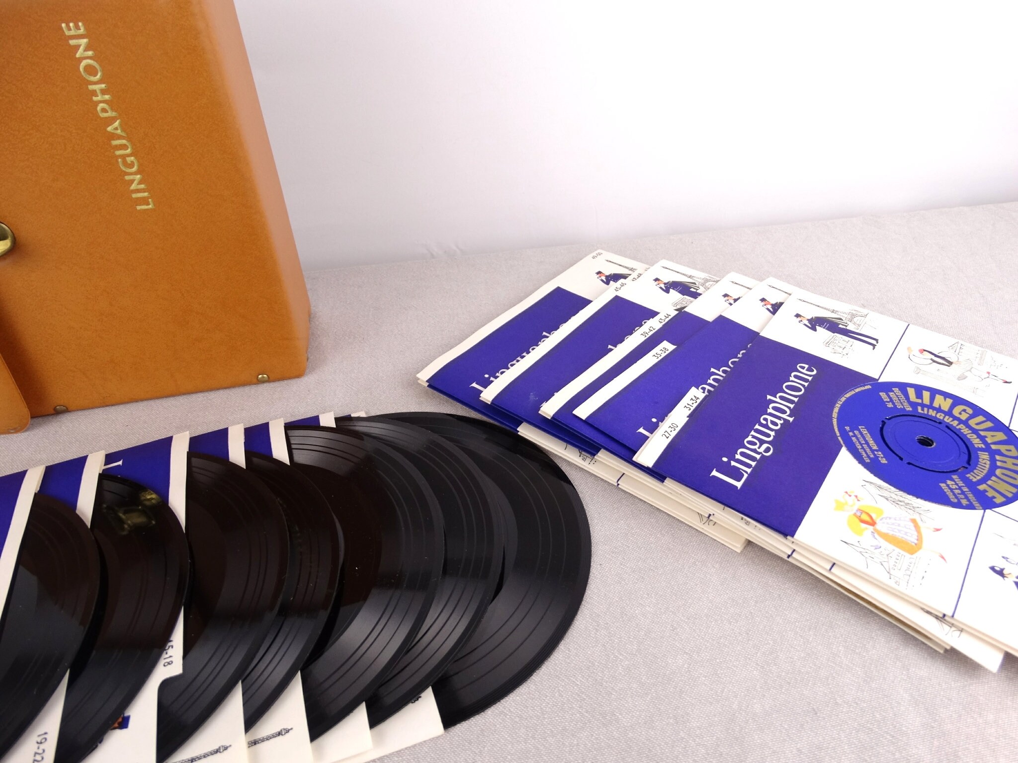 Linguaphone Records, Linguaphone Deutsch, Gift for Teacher