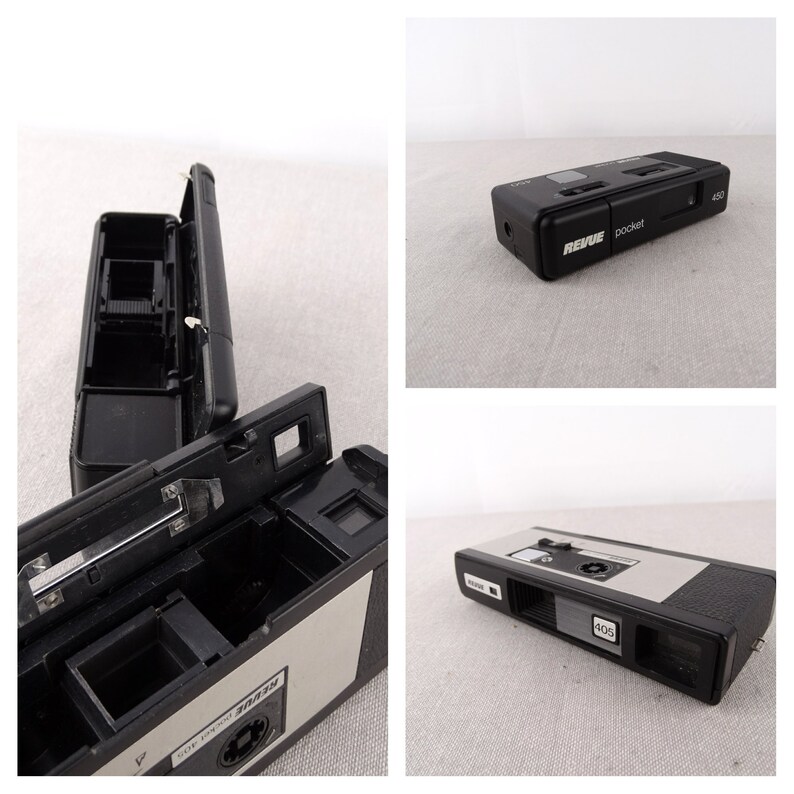 Revue Pocket Cameras Revue 450 Revue 405 Photo Camera Film Etsy