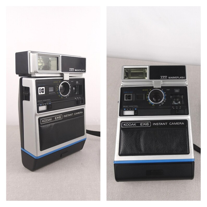 Kodak Ek6 Instant ITT Magicflash vintage Land Camera Film