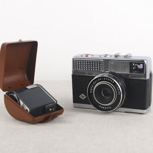 Appareil Photo Argentique Agfa Optima 200 Sensor + Sacoche Cuir - Très Bon état
