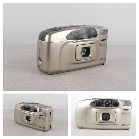 RICHO フイルムカメラ 1994, Ricoh FF 10 Twin Super Date Camera for Parts, Vintage Ricoh