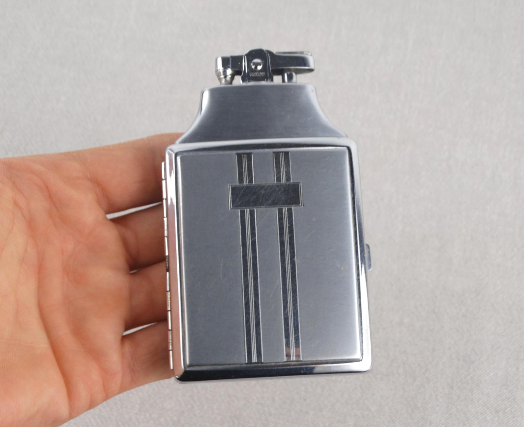 ronson cigarette holder Ronson Mastercase Cigarette Holder, Vintage Petrol Lighter, Old Cigarette  Box, Ronson Lighter, Pocket Lighter, Cigarrette Case, Ronson Case