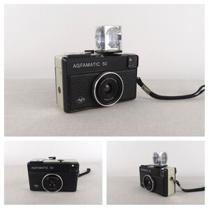 Vintage Agfamatic Pocket Cameras, Retro Camera Set, Old Film Camera, 110 Catridge Cameras, Agfamatic, Lomography Camera, Photographer Camera image 8