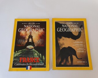 1989, National Geographic Magazine, Nat Geo 1989, Nat Geo Magazine