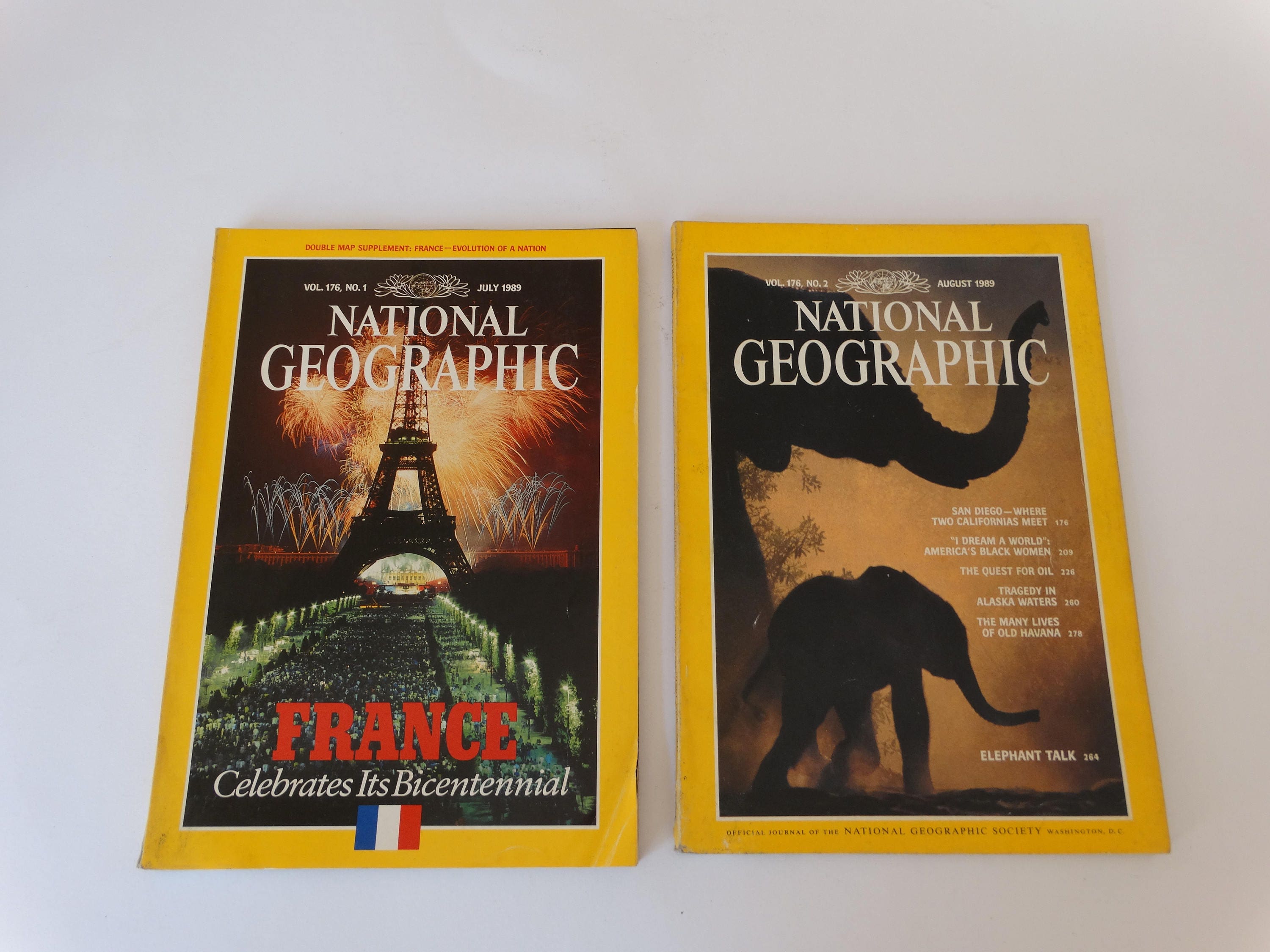 1989, National Geographic Magazine, Nat Geo 1989, Nat Geo Magazine