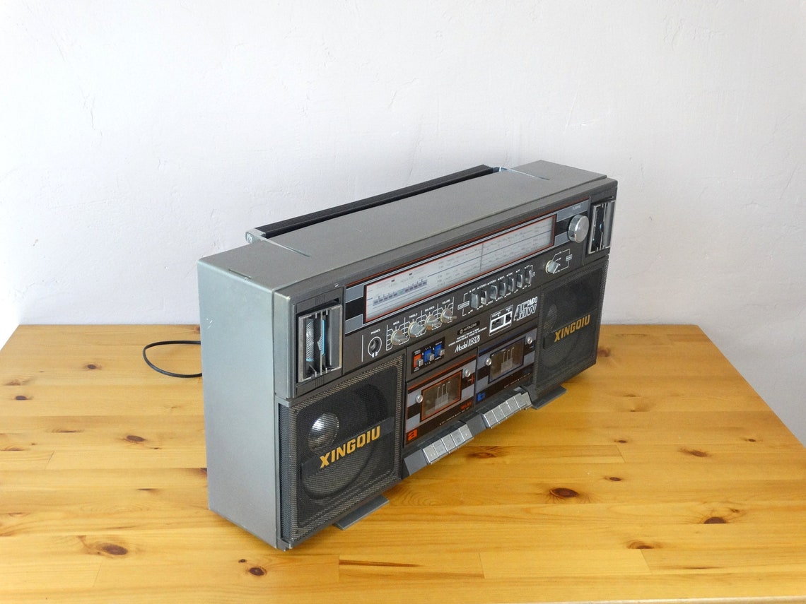 Vintage Hitachi Boombox XINGQIU SL832B Boombox Vintage Radio Etsy
