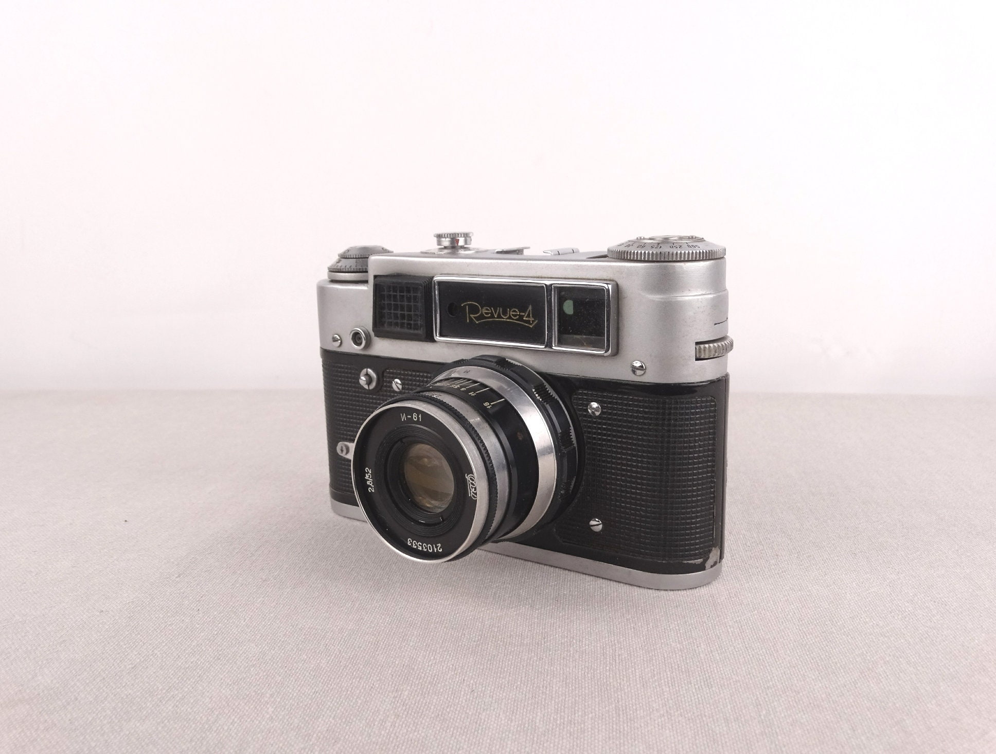 Revue 4 Camera, Rangefinder Camera, Fed 4 Camera, F 194 Photo Camera, Vintage 35 mm Photo Camera, Lomography Camera, Photographer Gift