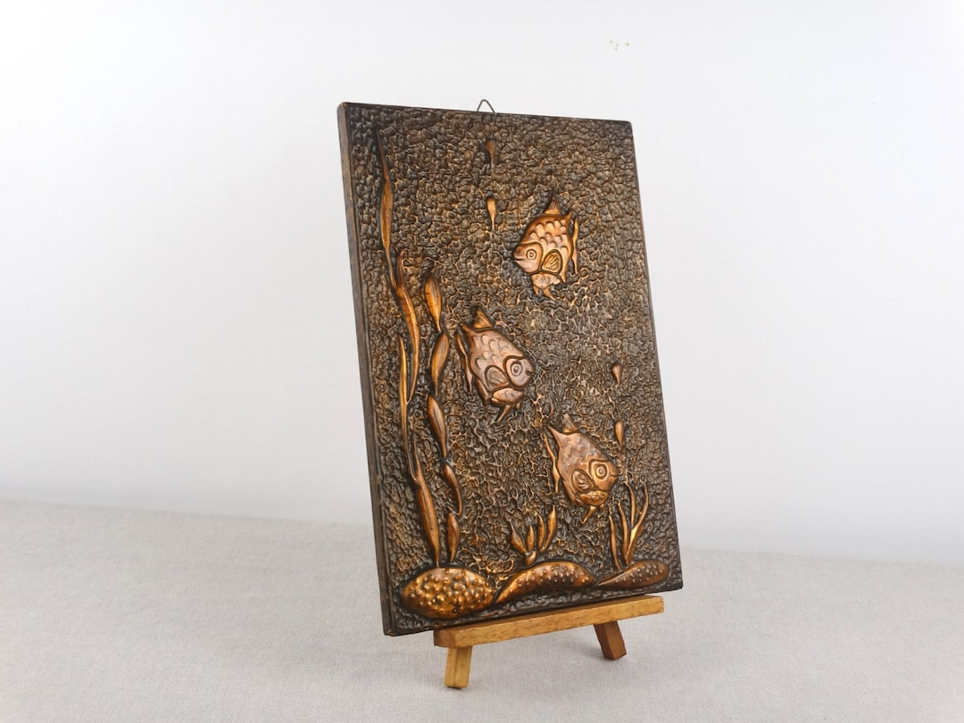 Copper Fish Wall Art, Fish Wall Decor, Copper Wall Decor, Copper Wall