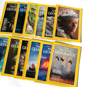 1992, national Geographic Magazine, National Geographic Nat Geo 1992, Nat Geo-Magazin, National Geographic Kollektion