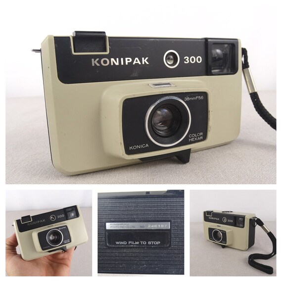 Konipak 300 Camera, Vintage Konipak Camera, Konishiroku Camera