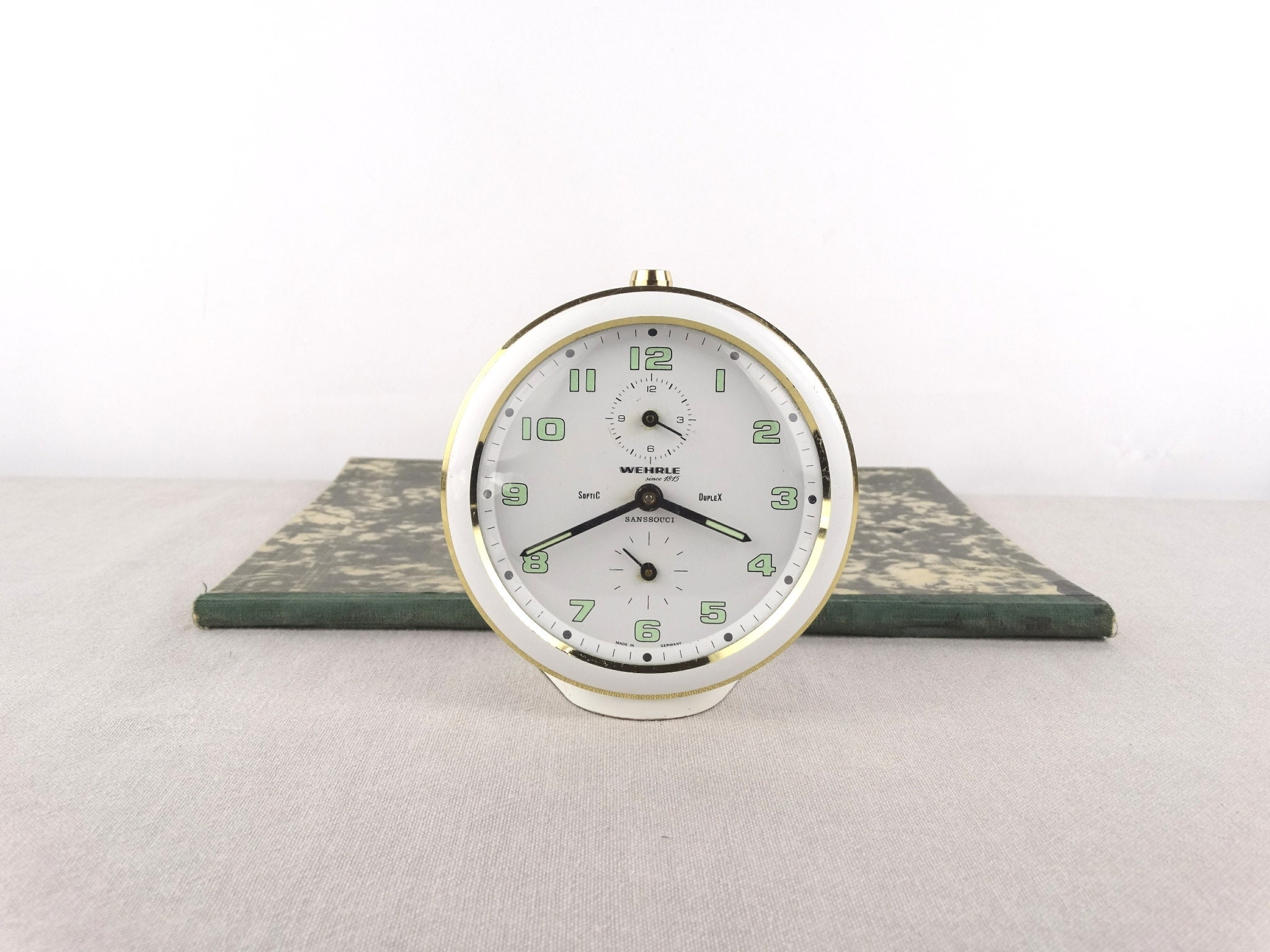 ［開封済新品］WEHRLE/手巻きアラームクロック/黒 Wehrle clock - Etsy 日本