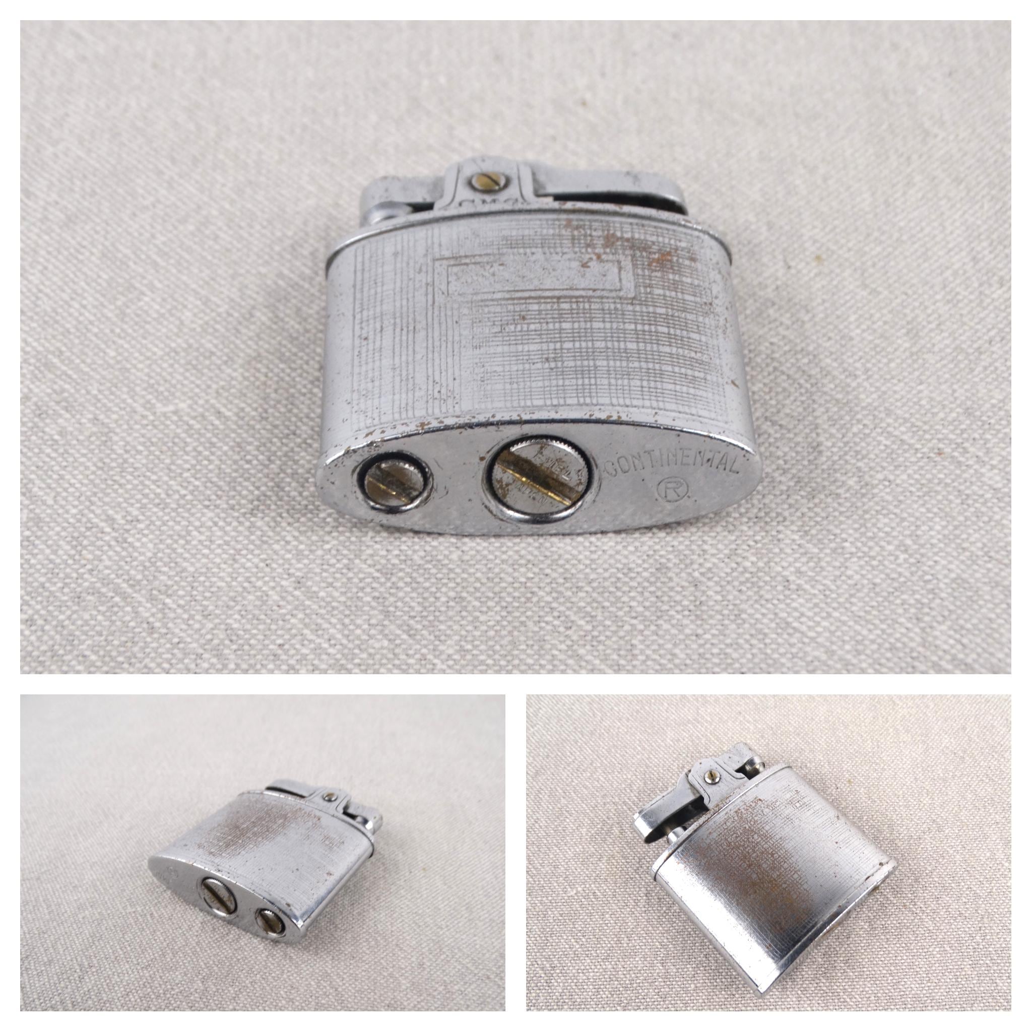 continental cigarette lighter Vintage CMC Lighter, Continental Lighter, Petrol Lighter, Pocket Lighter,  Japan Lighter, Cigar Lighter, Automatic Lighter, Smoking Lighter