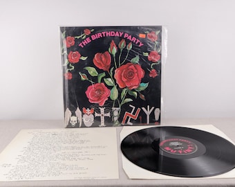 1983, The Birthday Party Vinyl, Mutiny Vinyl EP, 12 MUTE 29 Vinyi, Post Punk Record, Art Rock Vinyl, Gothic Rock Vinyl