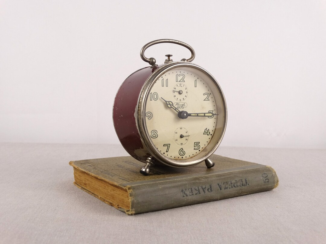 Vintage Kienzle Duo Clock Kienzle Duo Alarm Clock Kienzle Etsy