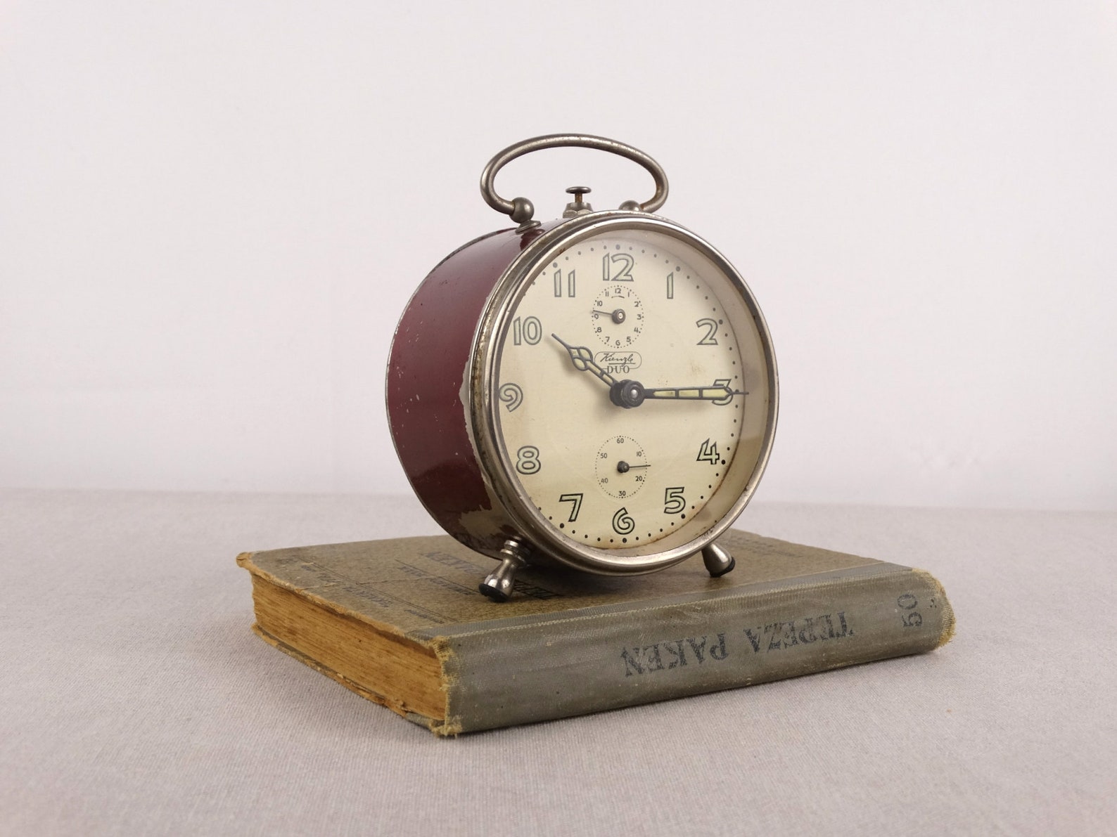 Vintage Kienzle Duo Clock Kienzle Duo Alarm Clock Kienzle Etsy France