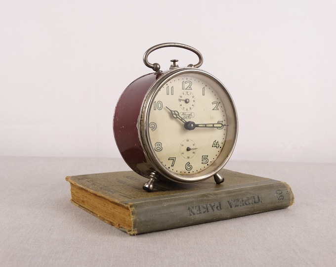 Vintage Kienzle Duo Clock, Kienzle Duo Alarm Clock, Kienzle Clock Parts, Timepiece, Old Manual