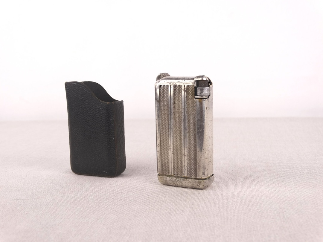Flaminaire - Vinci Lighter, Small-square Design, Gold-plated