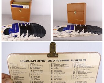 Linguaphone Records, Linguaphone Deutsch, Gift for Teacher