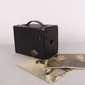 1908, Kodak Brownie no 2 Camera, Antique Kodak Camera, Box Camera, Antique Photo Camera, Eastman Kodak Camera, Antique Camera, Kodak Brownie