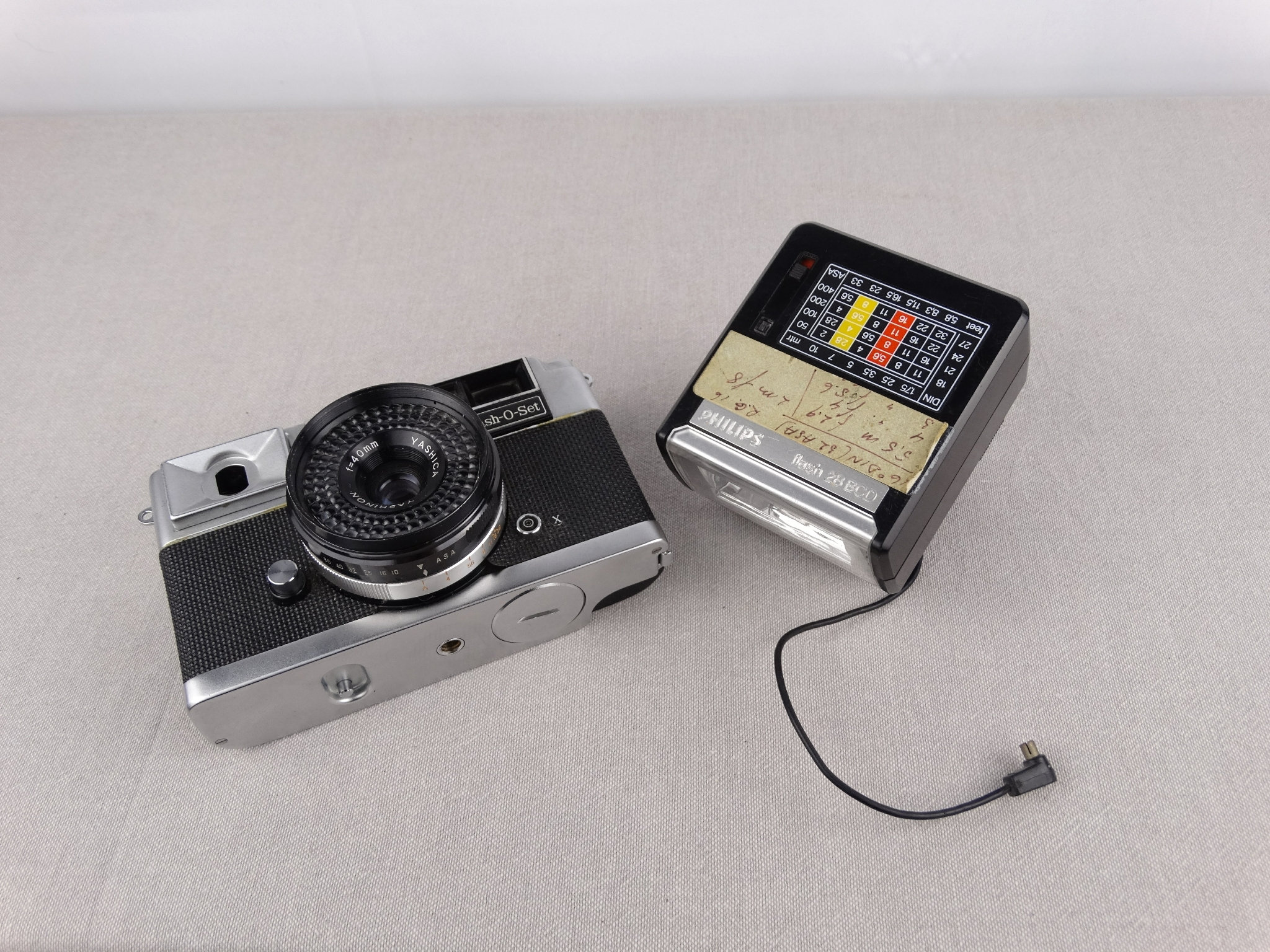 カメラ Yashica flex アンティーク 1961, Yashica Flash O Set Camera, Yashica Photo Camera, Japan