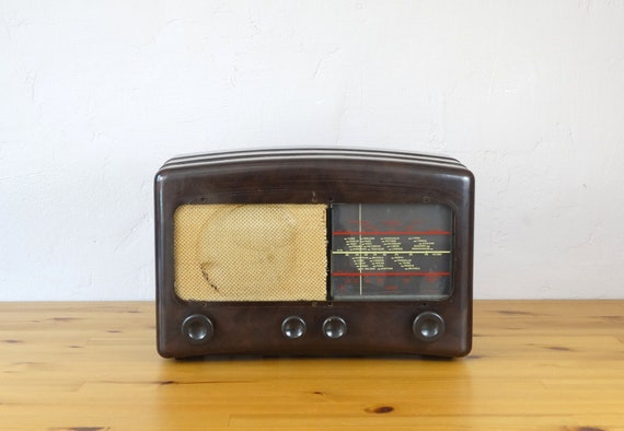 1949, Cossor Melody Maker 494 AC, Bakelite Radio, Transistor Radio